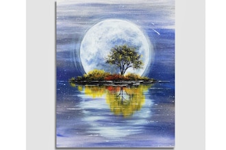 Paint Nite: Harvest Moon Reflection
